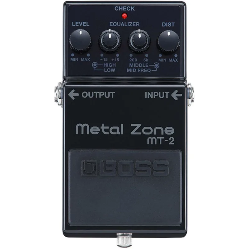 Pedal de Distorção edição limitada de 30 anos BOSS MT-2-3A Metal Zone MT-2-3A | Pedal Metal Zone Edição Limitada 30 Anos