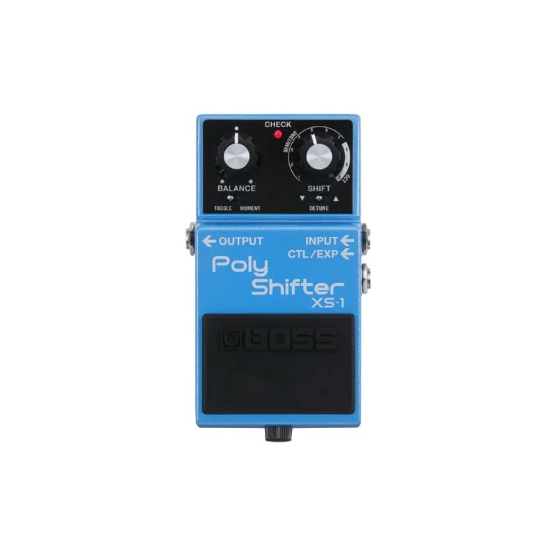 BOSS XS-1 Poly Shifter | Pedal com Efeito de Mudança de Tom e Oitavas XS-1