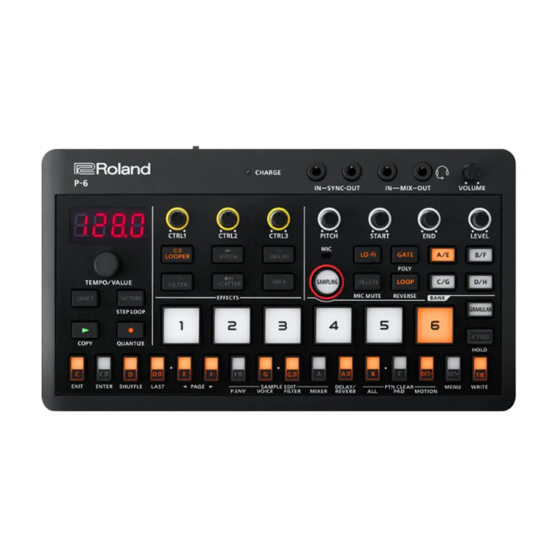 Roland P-6 | AIRA Compact Sampler Criativo P-6