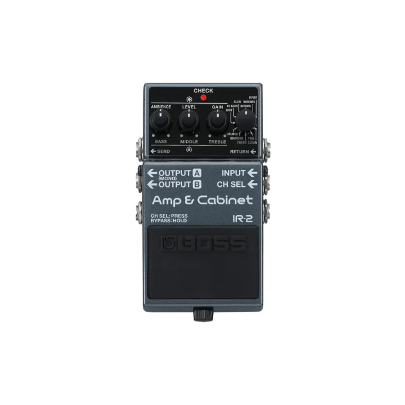 BOSS IR-2 | Pedal Simulador de Amp e Gabinete com Impulse Response IR-2