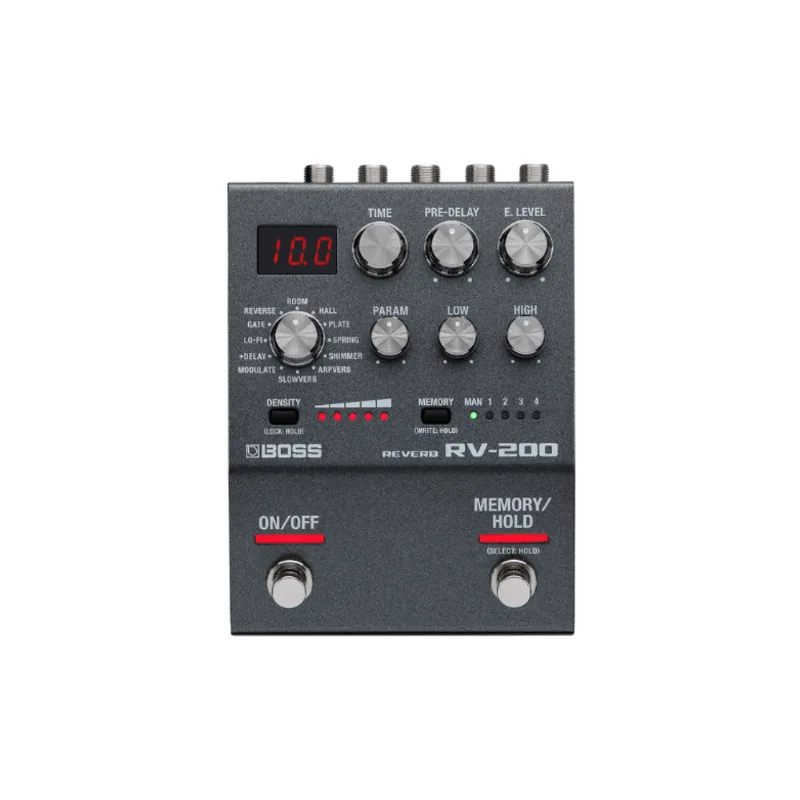 BOSS RV-200 | Pedal de reverb RV-200