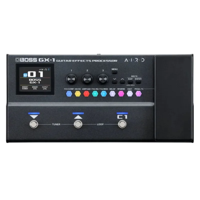 Pedaleira Boss GX1 Multiefeitos Para Guitarra