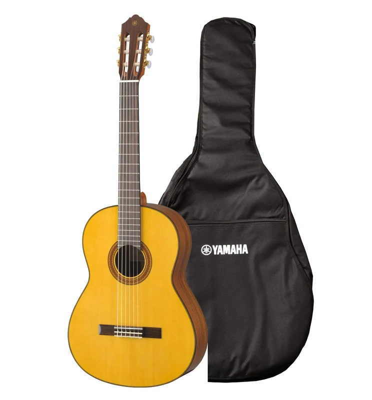 Yamaha CG162S Spruce Top Classical Guitar -Natural ovangkol, spruce, Rosewood