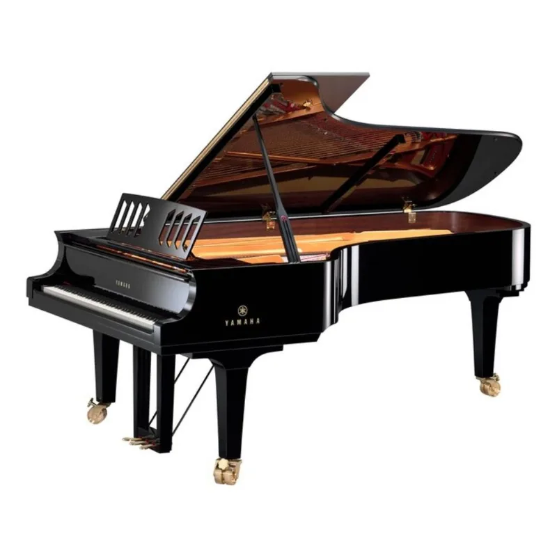 Piano Acústico de Cauda Yamaha CFX PE Preto Polido