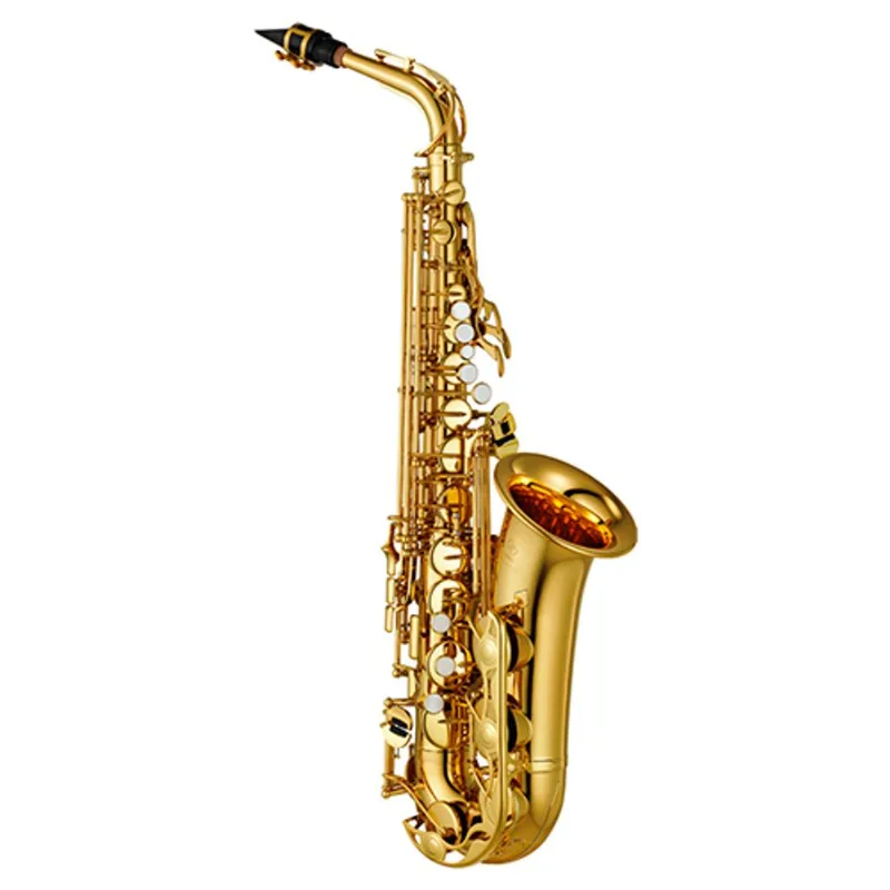 Saxofone Alto Yamaha YAS280 Laqueado Afinação Em Mi Bemol Com Case