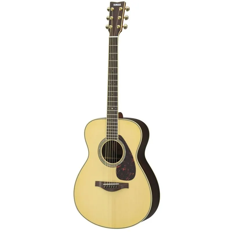 Violão Eletroacústico Folk Cordas em Aço LS6 Natural com Bag Yamaha