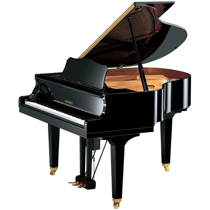 Piano Acústico de Cauda Yamaha DGB1KENST PE Preto Polido