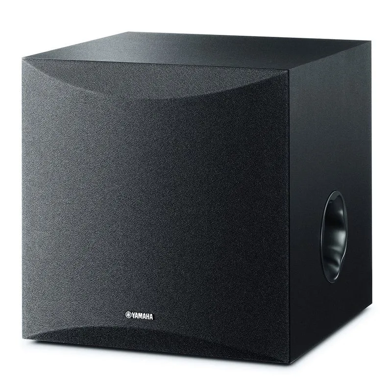 Yamaha NS-SW050 - Subwoofer ativo de 8' com 100W Bivolt Preto