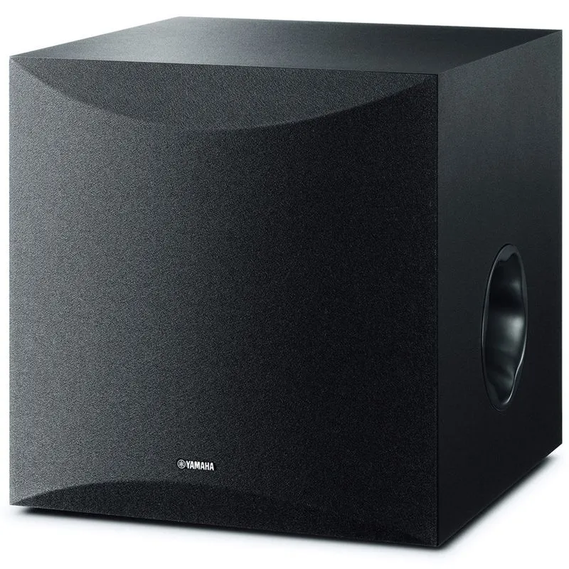 Yamaha NS-SW100 - Subwoofer ativo de 10' com 100W Bivolt Preto