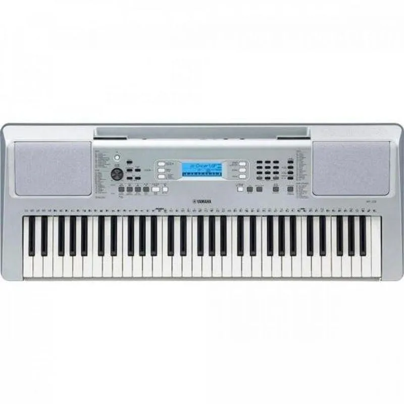 Teclado Yamaha Arranjador Ypt-370 Prata