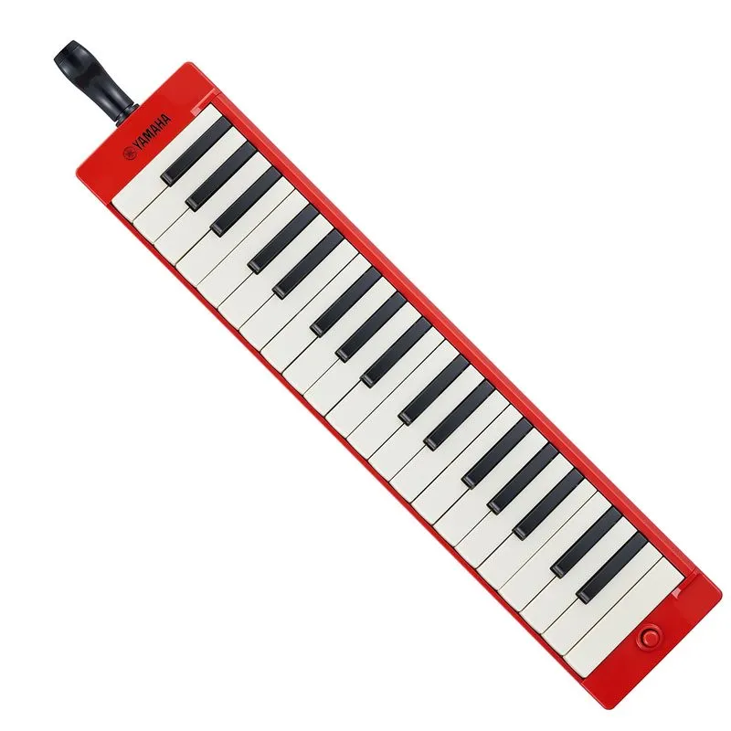 Escaleta Pianica 37 Teclas P 37erd Vermelha Com Case Yamaha