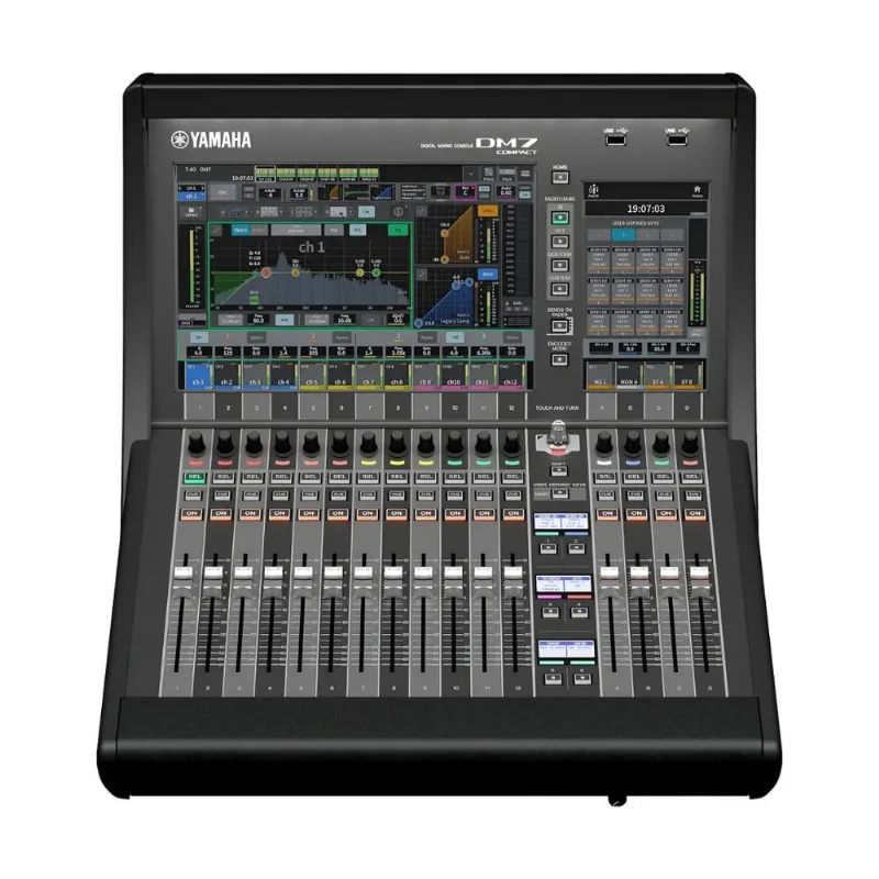 Mesa de Som Digital Yamaha DM7 Compact 72 Canais