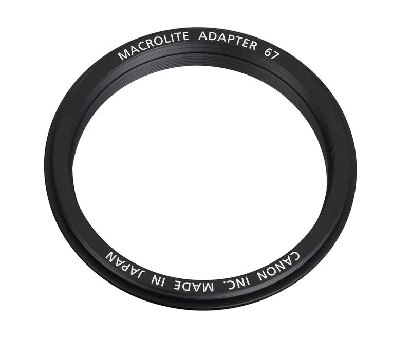 CANON Black Macrolite Adapter 67 for MR-14EX/MT-24EX FBA_3563B001 2009 model