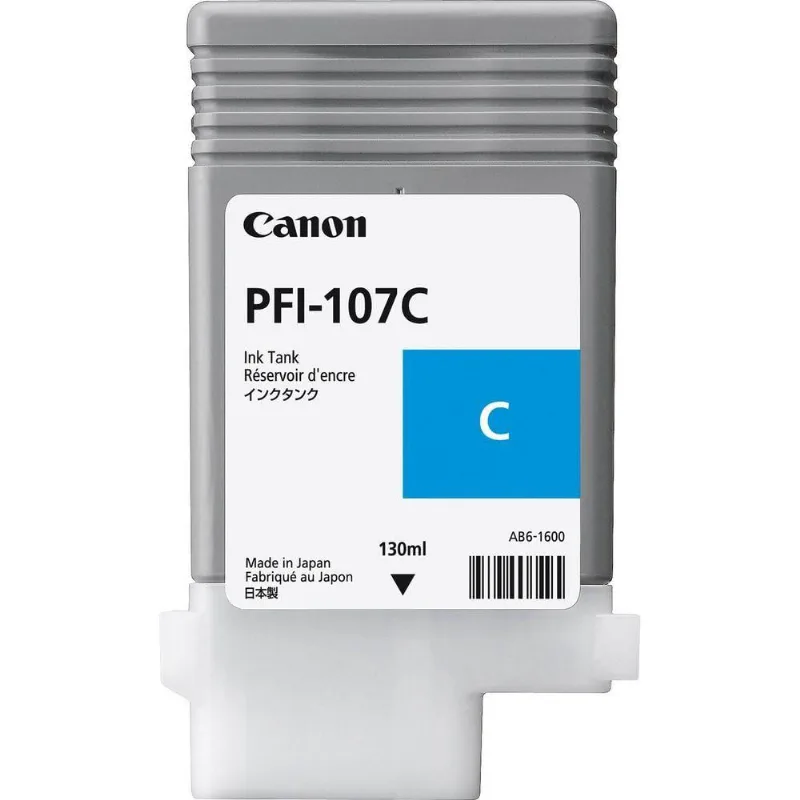 Cartucho De Tinta Canon Pfi 107 C 130Ml 6706B001Aa
