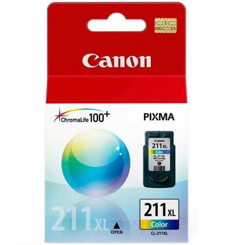 Cartucho Canon CL-211XL Jato de Tinta Color 13ML