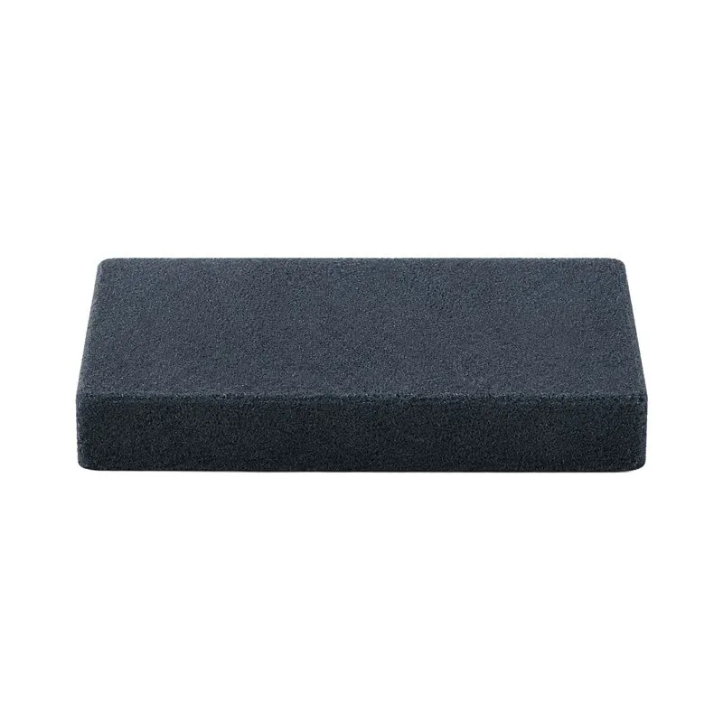 Pedra Emborrachada Grossa 80 Antiferrugem para Facas 60 X 30 X 10 MM