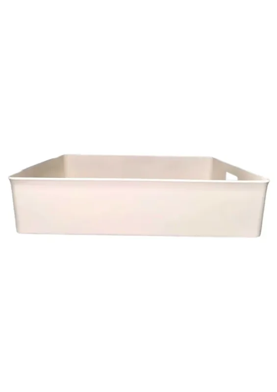 Caixa Organizadora Bege 34x24x7cm N.1350 Yamada Japão