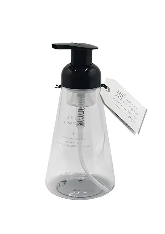 YAMADA DISPENSADOR SABONETE LIQ 300ml No.3347 CLEAR - Dispensador de sabonete líquido. Origem: China