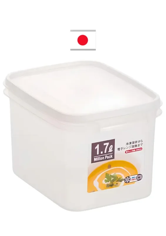Pote Para Alimentos Branco 1.7L No.513 Million Yamada Japão