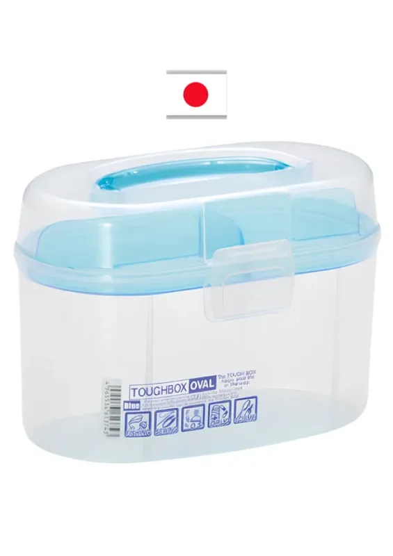 Pote Oval com Alça Azul 613 Yamada Japão