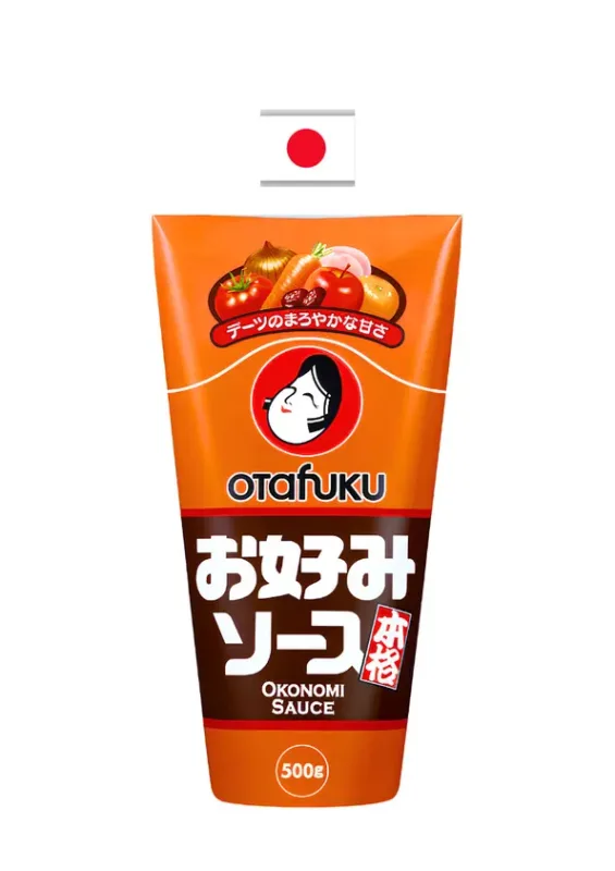 OTAFUKU OKONOMI SAUCE 500g - Molho para okomoni. Origem: Japão