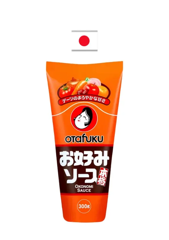 OTAFUKU OKONOMI SAUCE 300g - Molho para okonomi. Origem: Japão