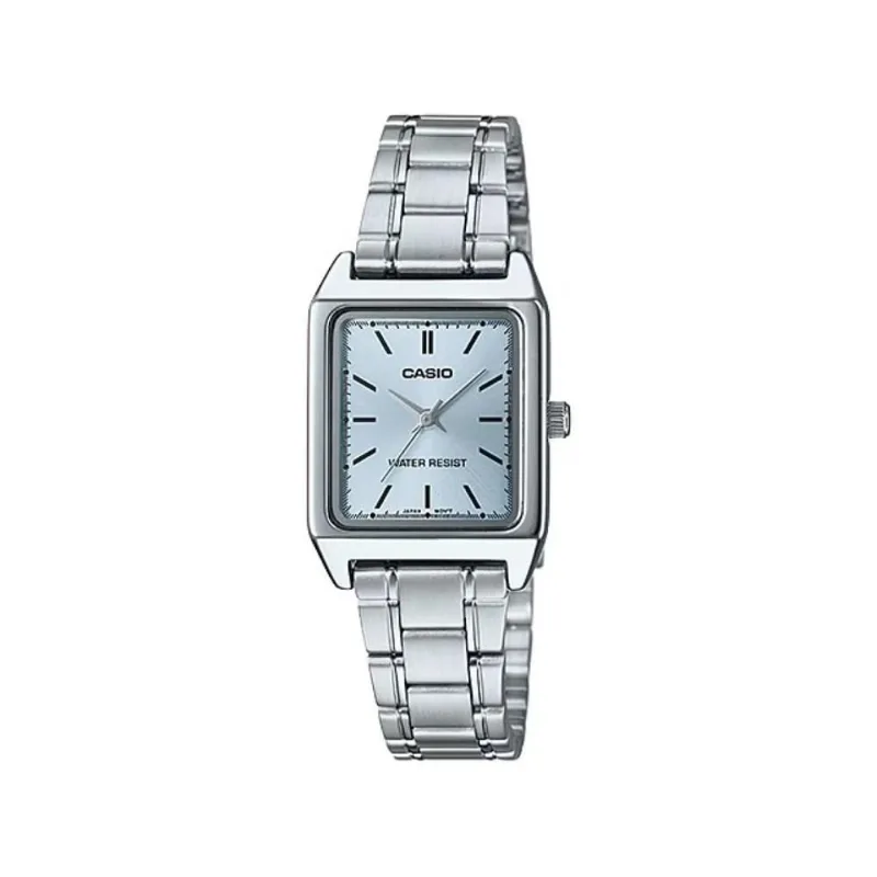 Reloj Casio Ltp-v007d-2eudf Plateado Mujer