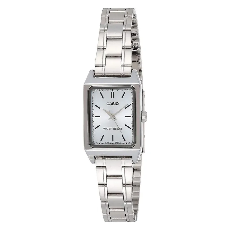 Reloj Casio Ltp_v007d_7e Plateado Mujer