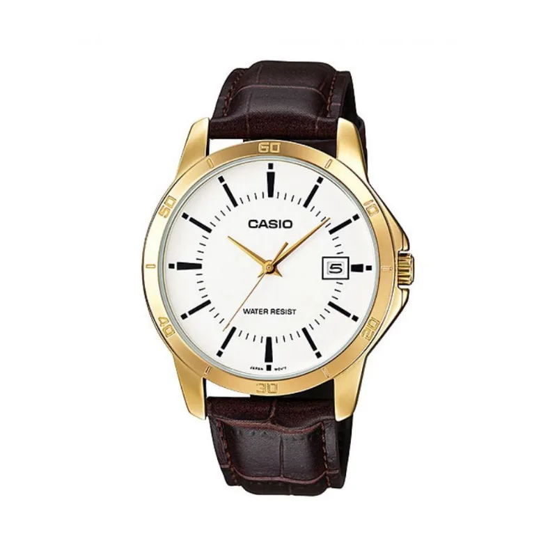 Reloj Casio Mtp_v004gl_7a Marrón Hombre