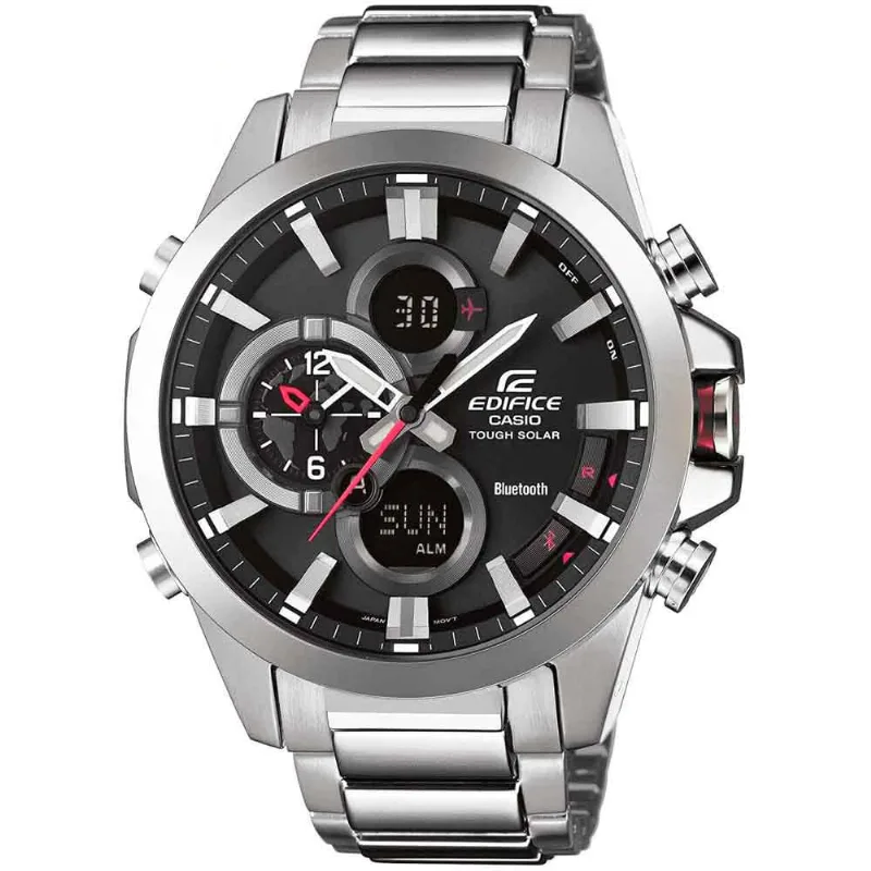 Reloj Casio Edifice ECB-500D-1A Solar Bluetooth Digital Analógico