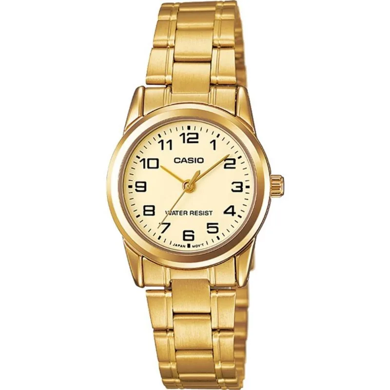 Relógio Casio Feminino Clássico Dourado