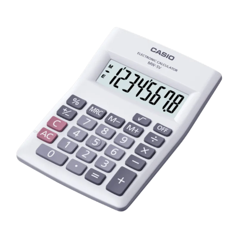 Calculadora Mini Compacta|Color Blanco