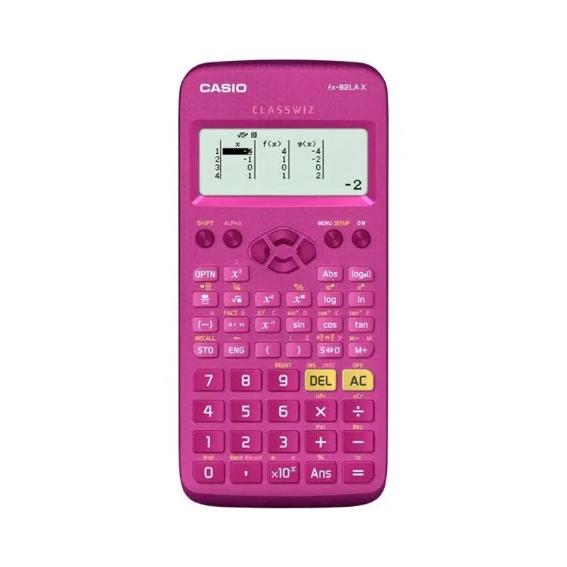 Calculadora Científica Classwiz Fx-82lax 275 Funções Rosa