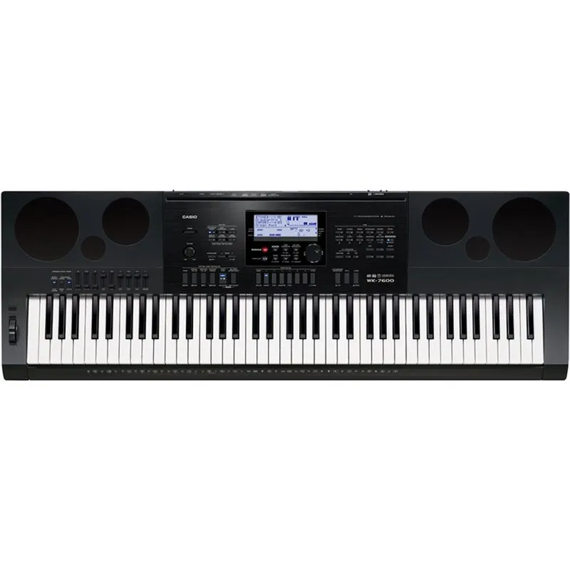 Teclado Musical Casio Wk7600 76 Teclas Profissional Com Fonte