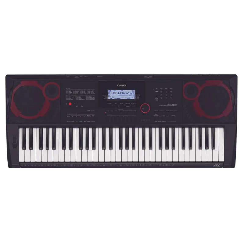 Teclado Casio CTX3000 Arranjador Com Fonte e Porta Partitura