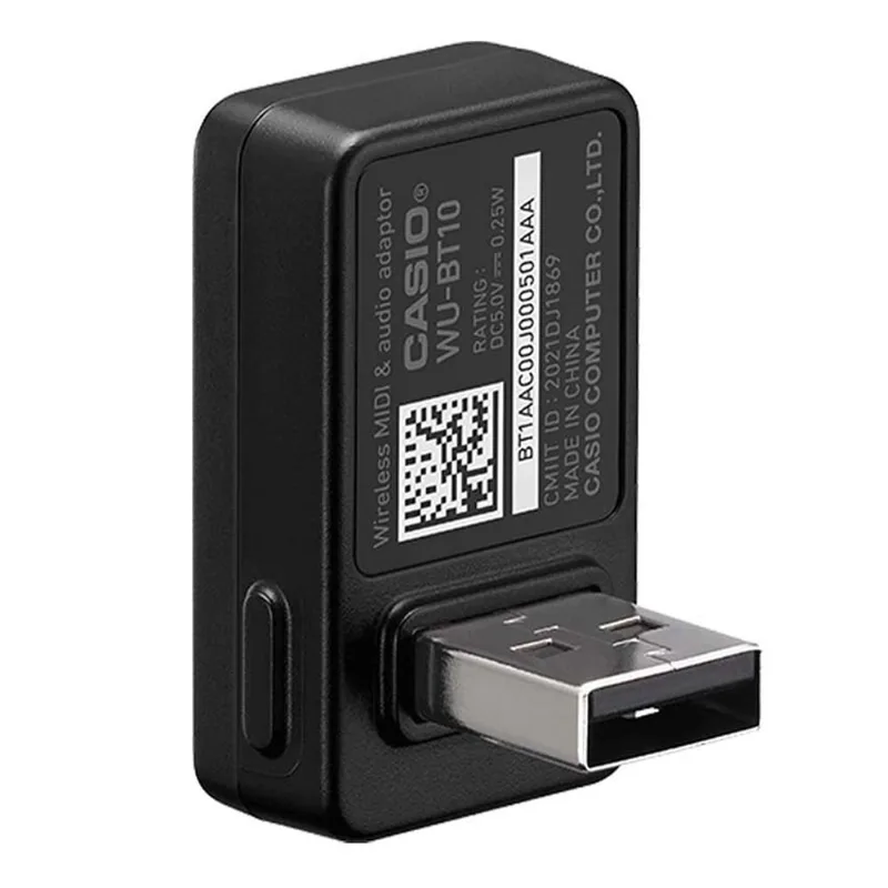 Adaptador de Áudio e Midi Bluetooth USB Sem Fio wu BT10 Casio