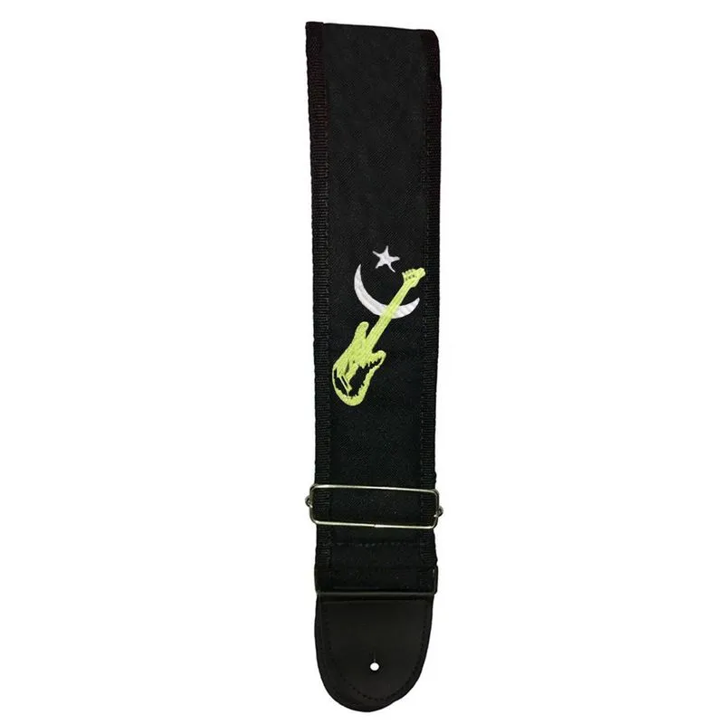 Correia Sky Eagle P-10 Preto Luxo Com Guitarra Verde