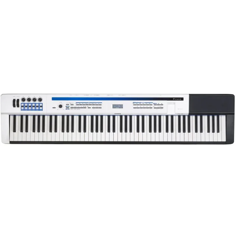 Piano Digital Casio PX5S WE Privia Pro Com Fonte e Pedal