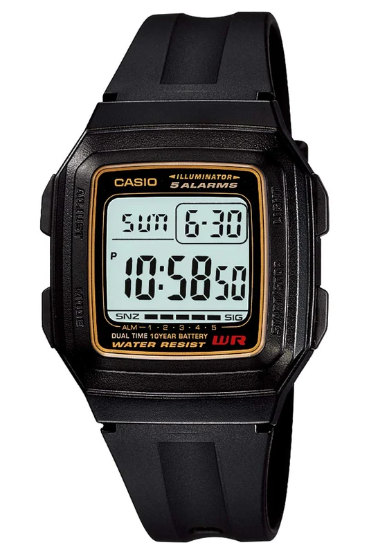 CASIO watch standard (Old Model) F-201WA-9AJF Digital Water Resist Men's NEW