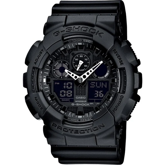 Casio G-Shock GA-100-1A1ER sat, crni