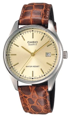 CASIO Watch Standard (Old Model) MTP-1175E-9AJF Men's leather band Brown NEW