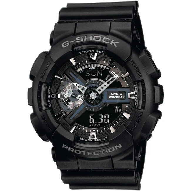 Casio G-Shock GA-110-1BER sat, crni