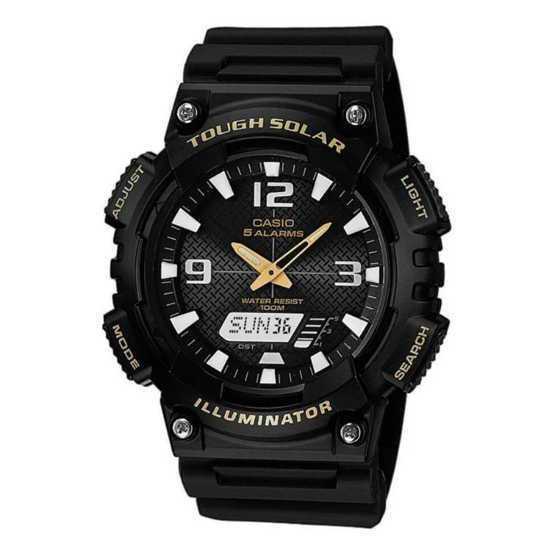 Reloj Casio Aq-s810w-1bv Negro Hombre