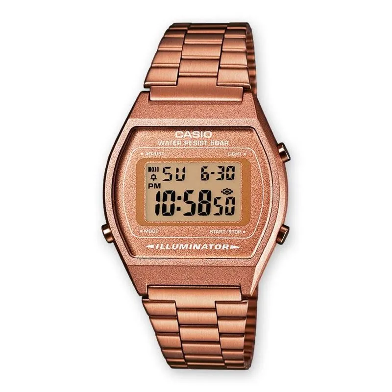 Relogio Casio Feminino Vintage Rose B640Wc