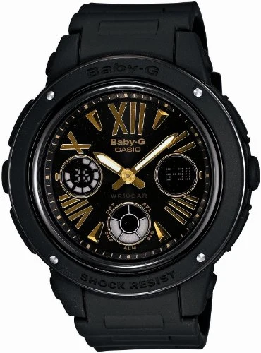 CASIO Baby-G Watch BGA-153-1BJF Black Lady's NEW from Japan