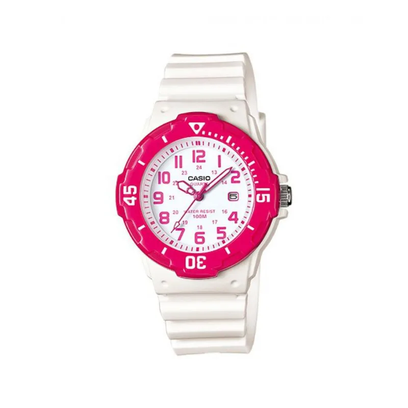 Reloj Casio Lrw_200h_4bv Blanco Mujer