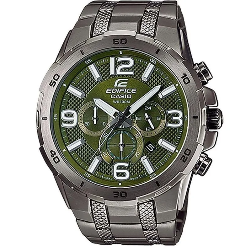 Relógio Masculino Casio Analógico Edifice Efr-538bk-3avudf