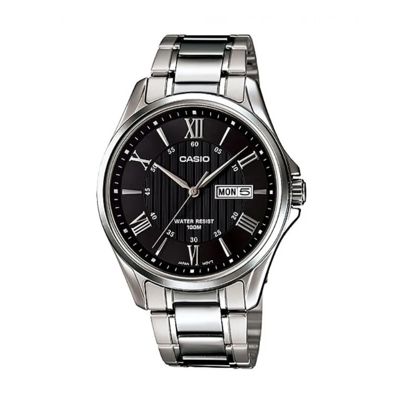 Reloj Casio Mtp-1384d-1av Plateado Hombre