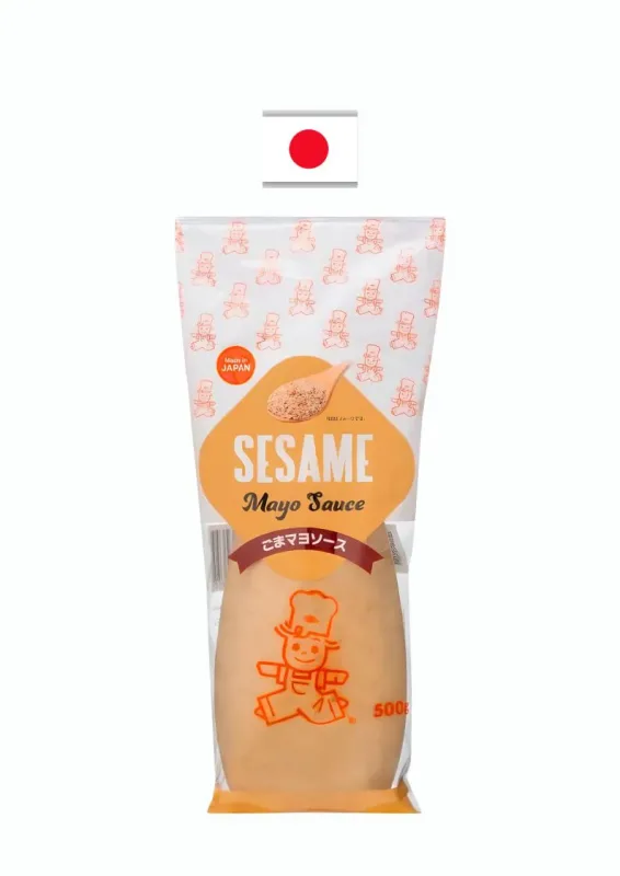 KENKO SESAME MAYO SAUCE 500g - Molho de maionese com gergelim. Origem: Japão