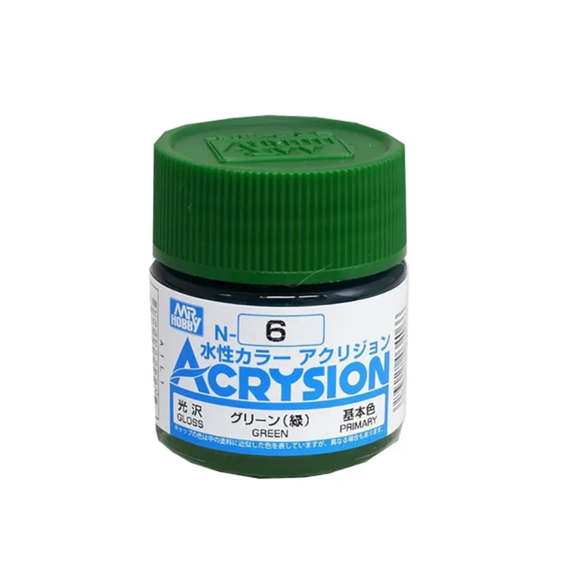 Tinta Acrysion N006 Green Gloss 10 Ml Gunze Guac06